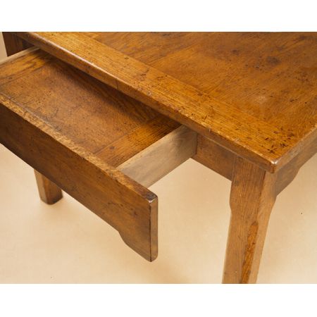 Dinning Table - French Style with 2 Leaves/Drawer