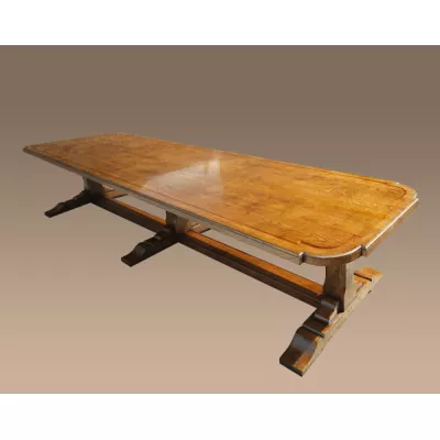 Dining Table - 3 Square leg Suports