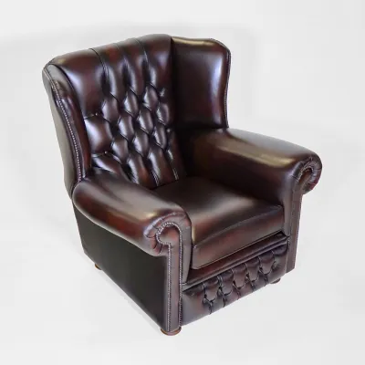"Abigail Chair" Chesterfield Sessel