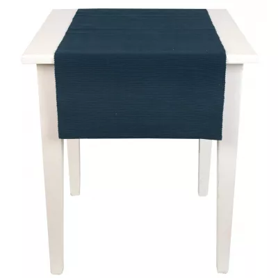 Clayre & Eef Tischläufer 50x160 Blau