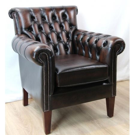 Chesterfield Ledersessel "Preston Club Chair"