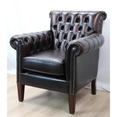 Chesterfield Ledersessel "Preston Club Chair"