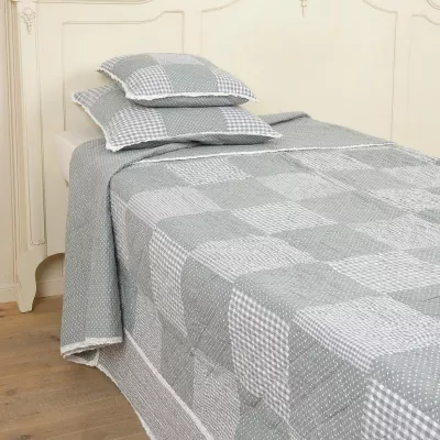 Clayre & Eef Tagesdecke "Square" 230x260