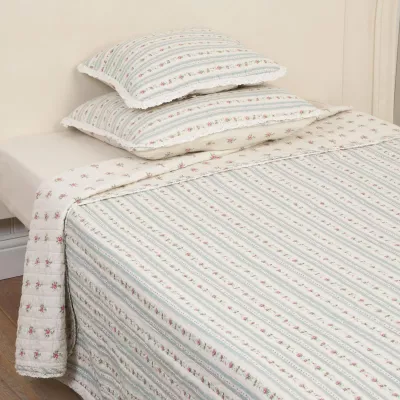 Clayre & Eef Tagesdecke "Little Rose" 180x260