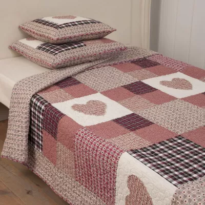 Clayre & Eef Tagesdecke "Little Rose" 230x260