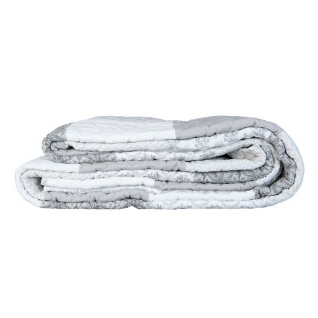 Clayre & Eef Tagesdecke Patch 2 Personen 260x260cm