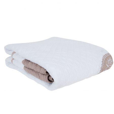 Clayre & Eef Tagesdecke Queen 2 Personen 260x260cm