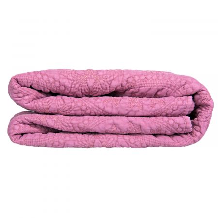 Clayre & Eef Bettüberwurf stonewashed 180x260 cm