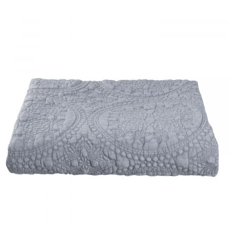 Clayre & Eef Bettüberwurf stonewashed 180x260 cm