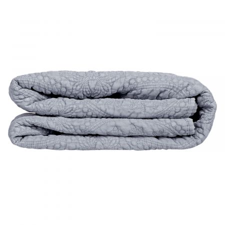 Clayre & Eef Bettüberwurf stonewashed 180x260 cm