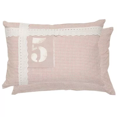 Clayre & Eef Kissen "No. 5" gefüllt 35*50cm