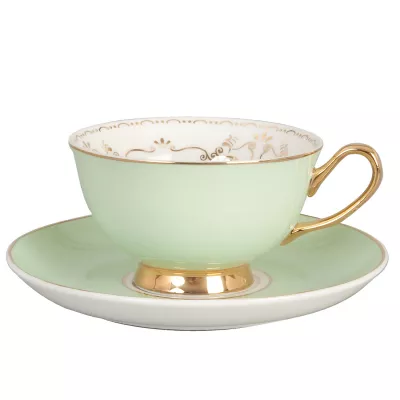 Clayre & Eef Kaffeetasse mit» Ø 15x7 cm / 0,2L