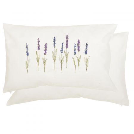 Kissenhülle Lavendel ca. 30 x 50 cm