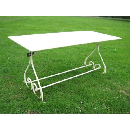 Table Periqieux "Blanc" rectangular