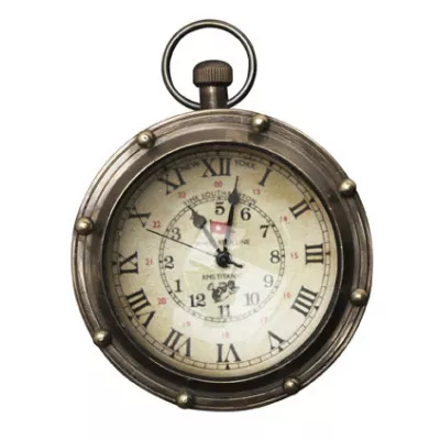 Authentic Models Uhr - Porthole Eye of time, Bronze SC055