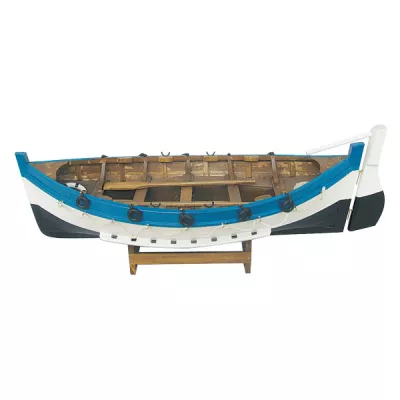 Maritim by Morris Börde-Boot, Holz, L: 43cm, H: 15cm