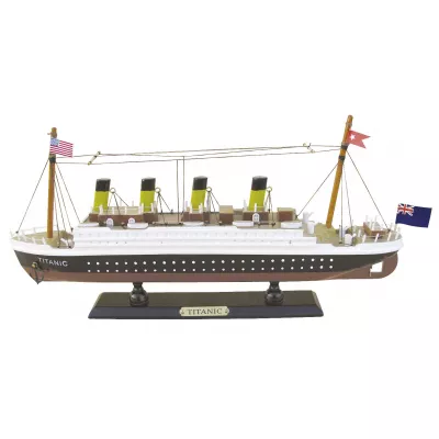 Maritim by Morris Schiffsmodell - Titanic, Holz, L: 35cm, H: 16cm