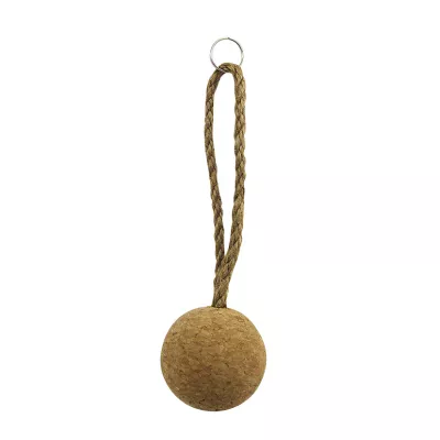 Maritim by Morris Schlüsselanhänger - Korkball mit Seil, L: 16cm, Ø: 5cm