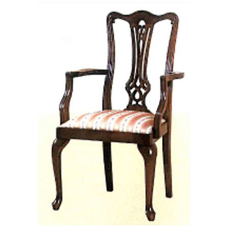 Chippendale dining armchair