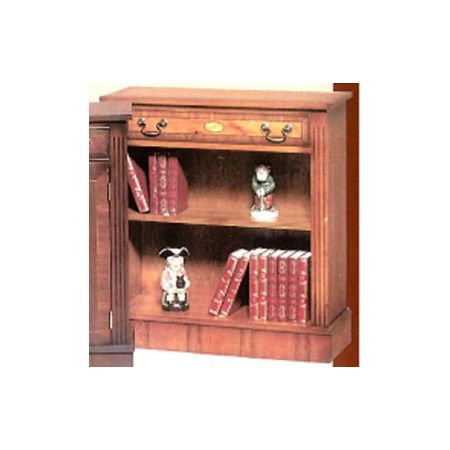 "One Drawer Marquetry Inlay Bookcase" - auch in Mahagoni erhältlich