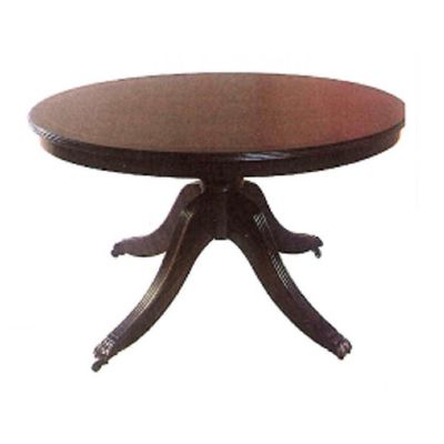 3ft oval coffee table with rim 