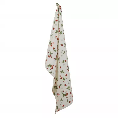 Clayre & Eef Geschirrtuch Strawberry Garden 50 x 85 cm Strawberry Garden