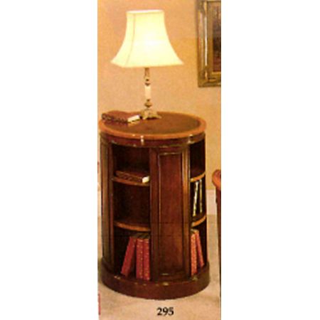 "Tall Revolving Bookcase" aus bestem Mahagoni - auch in Eibe erhältlich