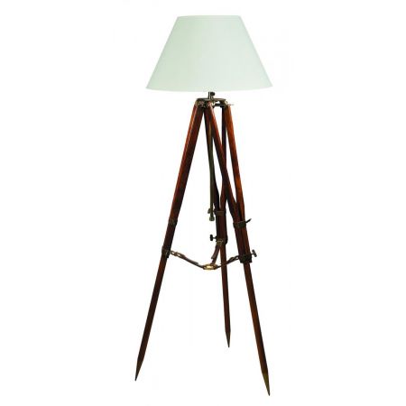 Authentic Models Stehlampe - Campaign Tripod Lamp, schwarz SL019B