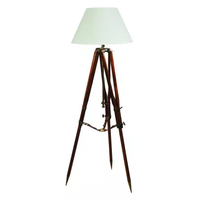 Authentic Models Stehlampe - Campaign Tripod Lamp, creme SL019