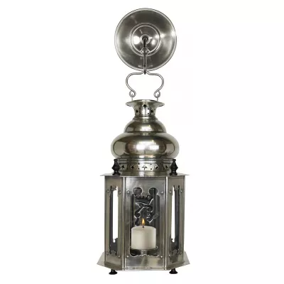 Authentic Models Laterne mit Aufhängung Venetian Lantern, Antique Silver SL047A