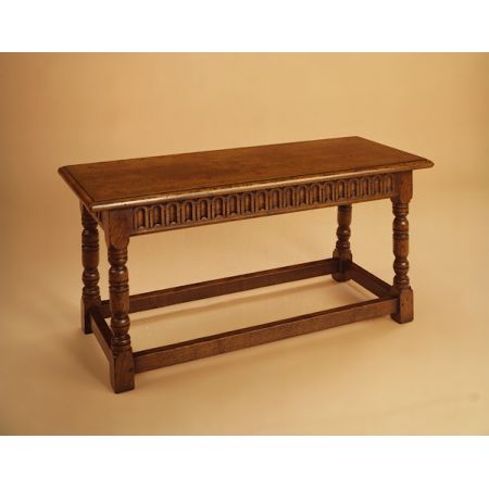 Joint Stool - Arcaded Carved Rails