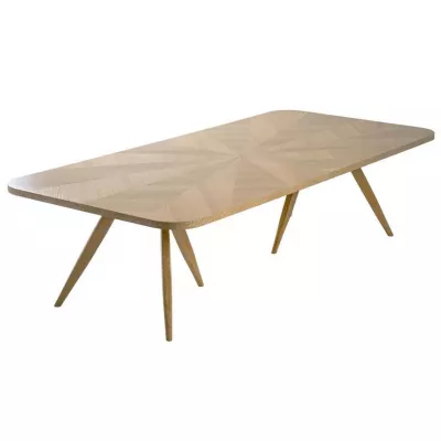 Rechteckiger Esstisch im Art Deco Stil Kenya Low Dining Table