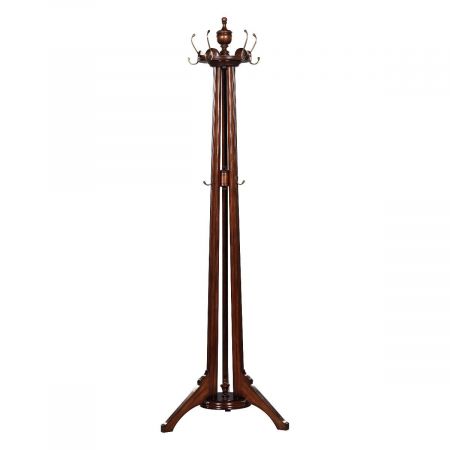 Coatstand in Mahagoni  Garderobe  Kleiderständer