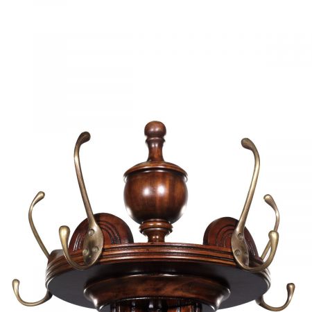 Coatstand in Mahagoni  Garderobe  Kleiderständer