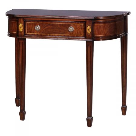 "Mahagony Wall Console" Beistelltisch