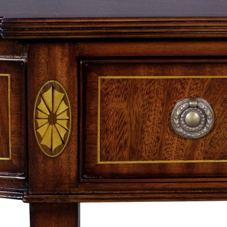 "Mahagony Wall Console" Beistelltisch