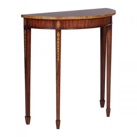 "Demilune Hepplewhite" - Kleiner Tisch
