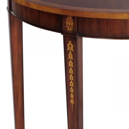 "Demilune Hepplewhite" - Kleiner Tisch