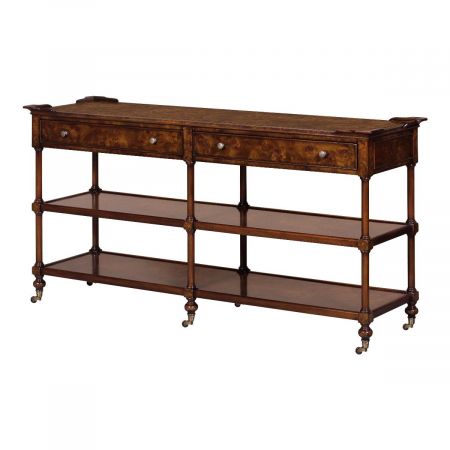 Englisches Sideboard, Regal