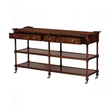 Englisches Sideboard, Regal