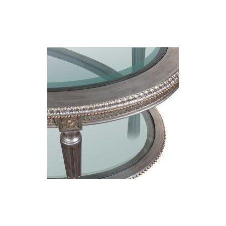 Kaffeetisch "Phyllis" im Art Deco Stil