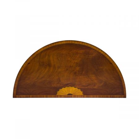 Demilune Sidetable mit Schubladen