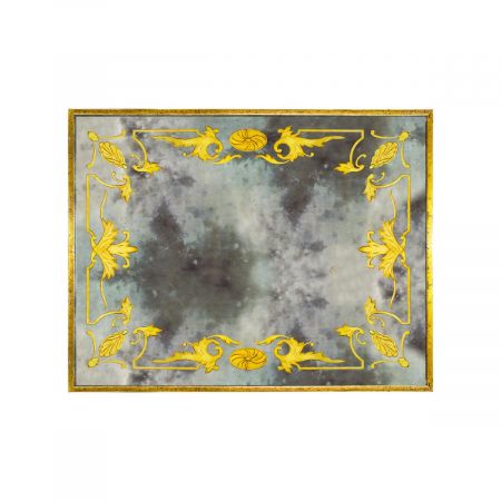 Sidetable "Eglomised Stand" in Special Finish