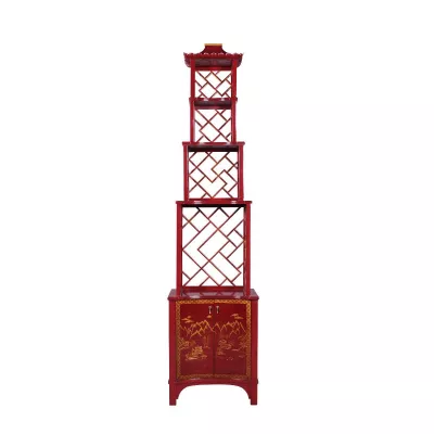 34273 Etagere Chinoiserie, Rot