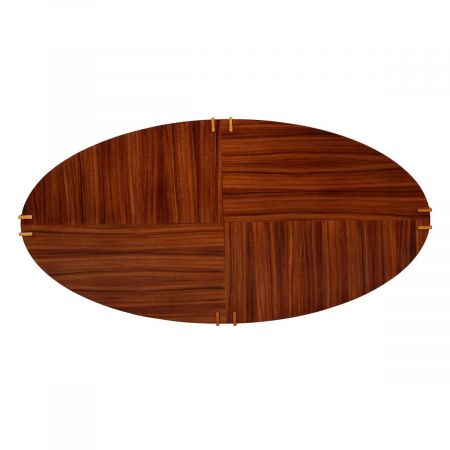 Ovaler Kaffeetisch im Midcentury Stil