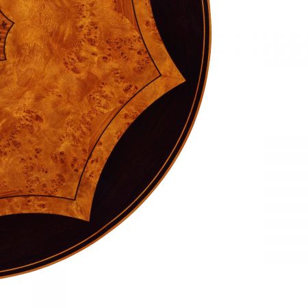 Mitteltisch / Esstisch mit Intarsien