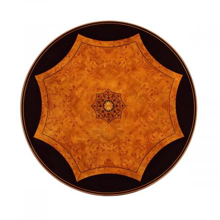 Mitteltisch / Esstisch mit Intarsien