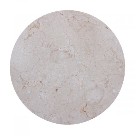 Sofatisch "Fresno" 130cm mit Marmorplatte