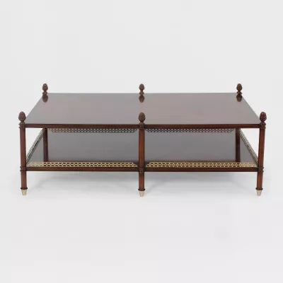 Sofatisch "Doina" 129cm in Mahagoni