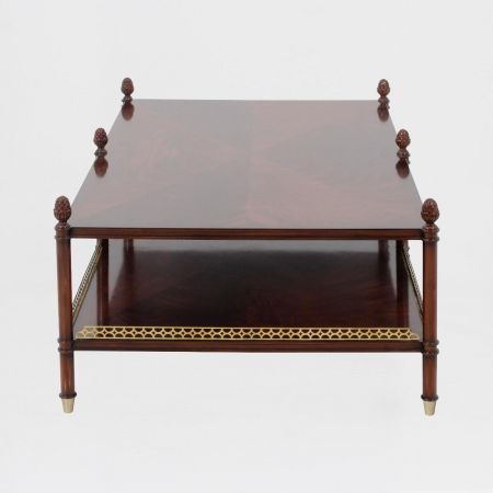 Sofatisch "Doina" 129cm in Mahagoni